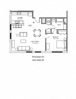split level floor plan of a house with a garage